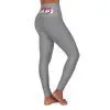 Women's High Waisted Yoga Leggings (Grey) - Image 4