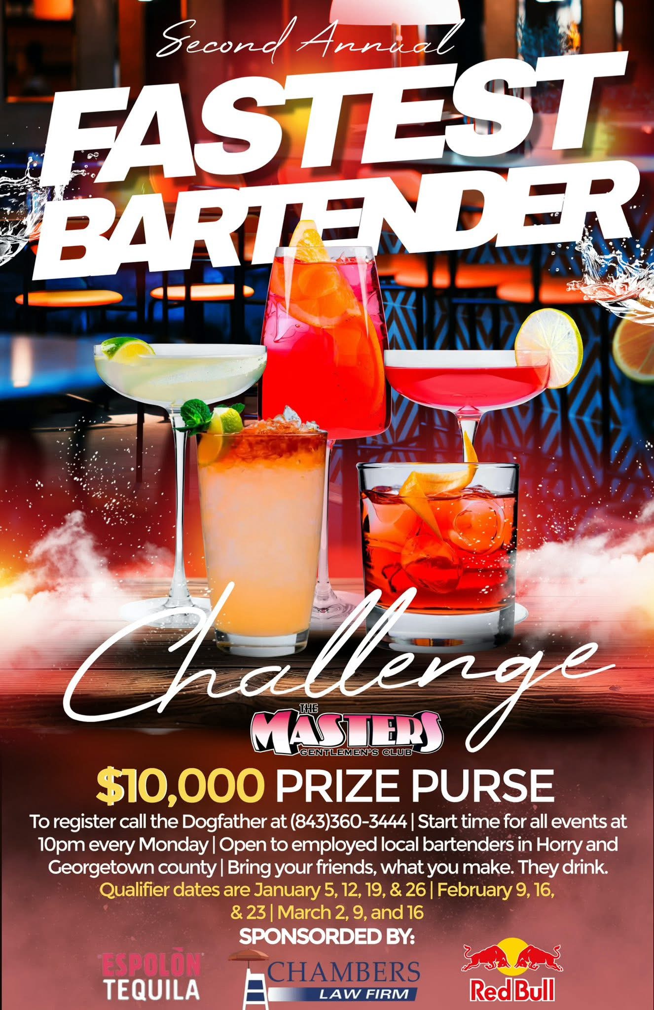 MASTERS Gentleman's Club Bartender Challenge