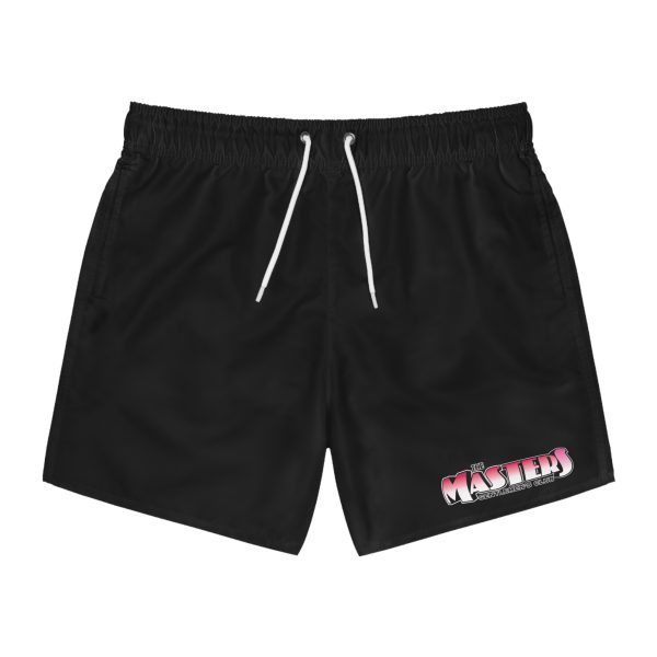 Mens Swim Trunks (Black)