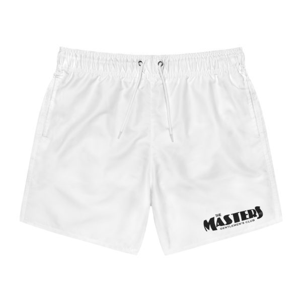 Mens Swim Trunks (White)