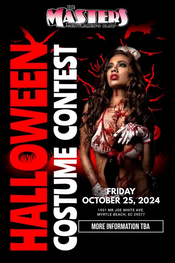 Halloween Costume Contest at MASTERS Strip Club